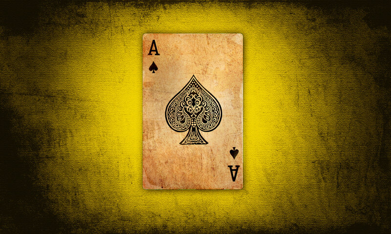 Ace of Spades card