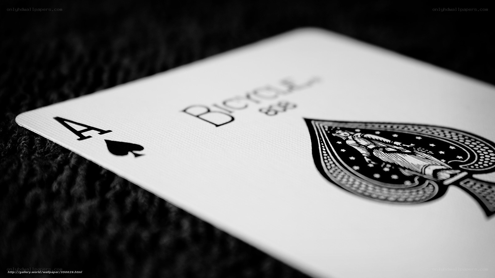 Ace of Spades card