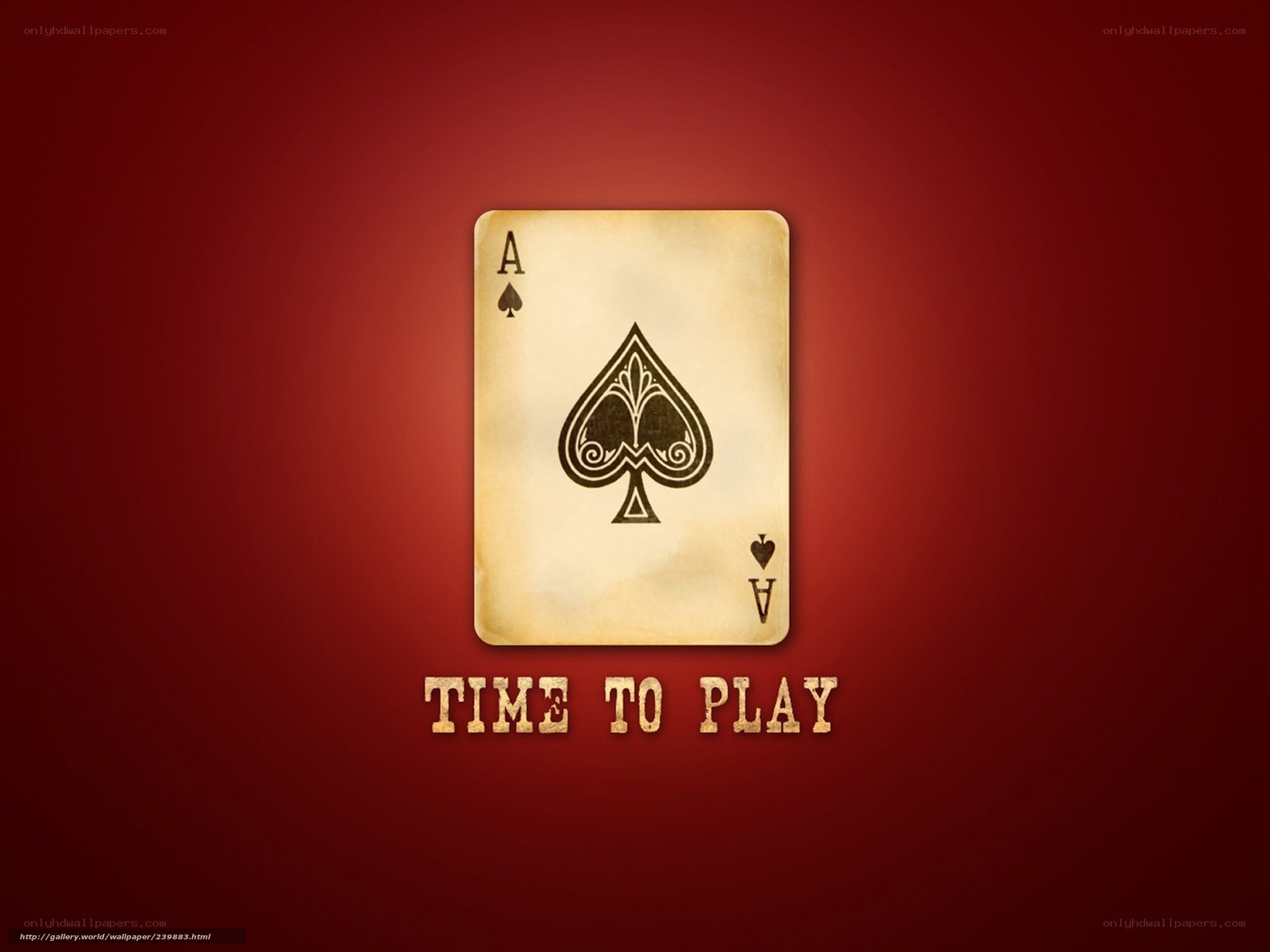Ace of Spades playing card