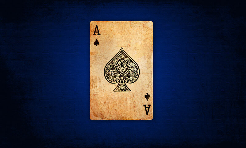 Ace of Spades playing card