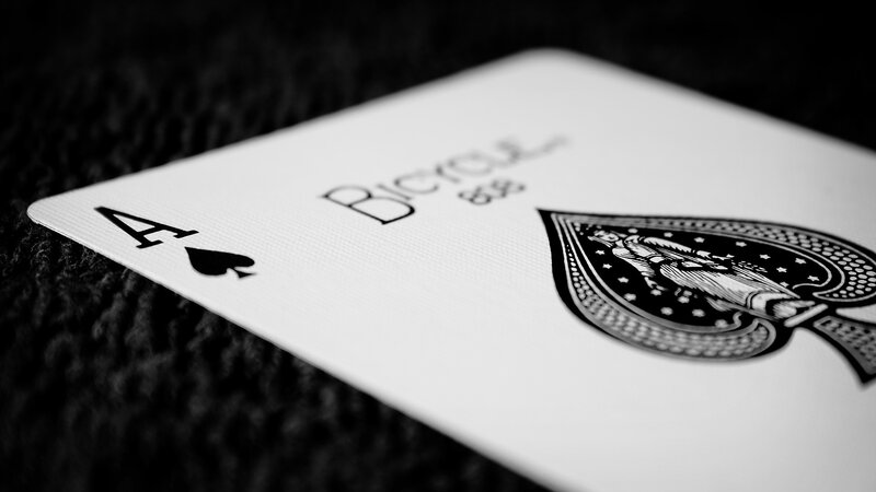 Ace of Spades playing card