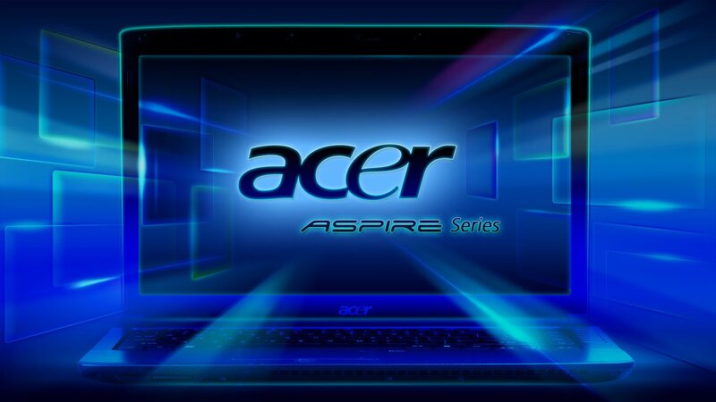 Acer Aspire Laptop — Blue, Technological