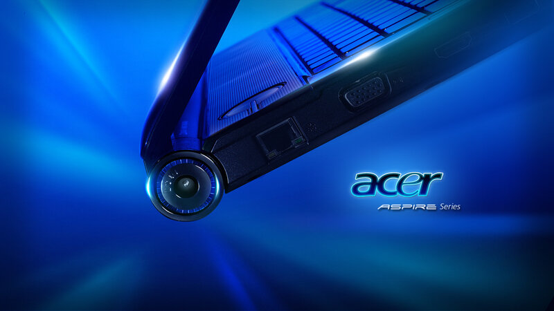 Acer Aspire Laptop — Blue