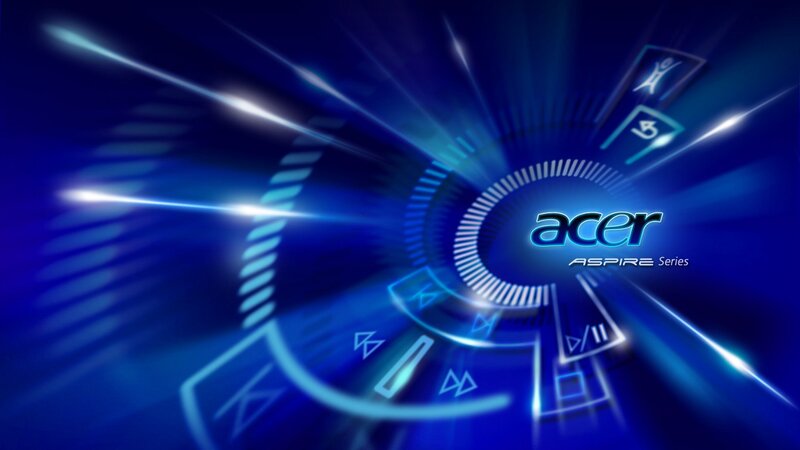 Acer Aspire Series Logo — Blue