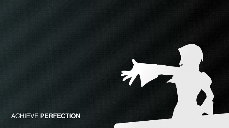 Achieve Perfection Silhouette