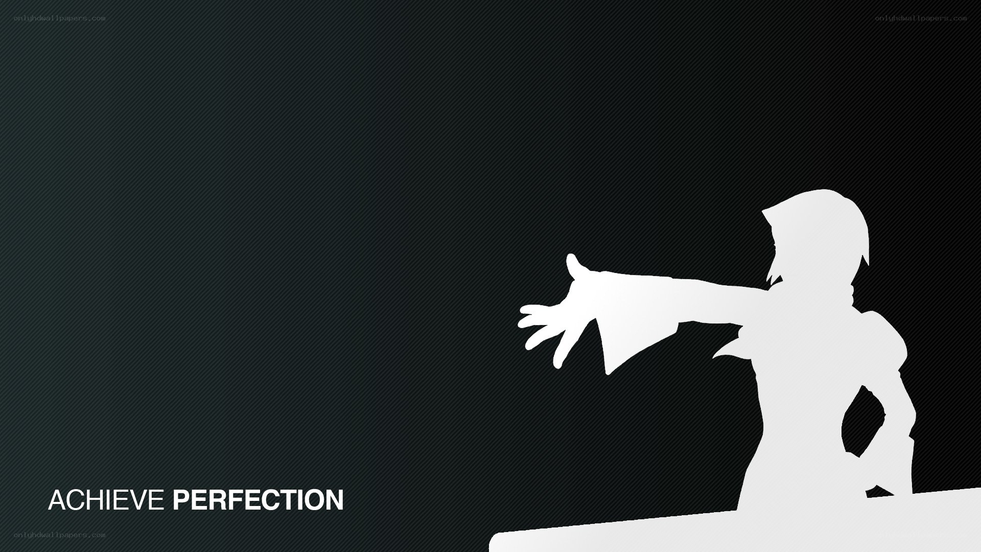 Achieve Perfection Silhouette