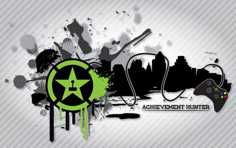 Achievement Hunter Logo — Green