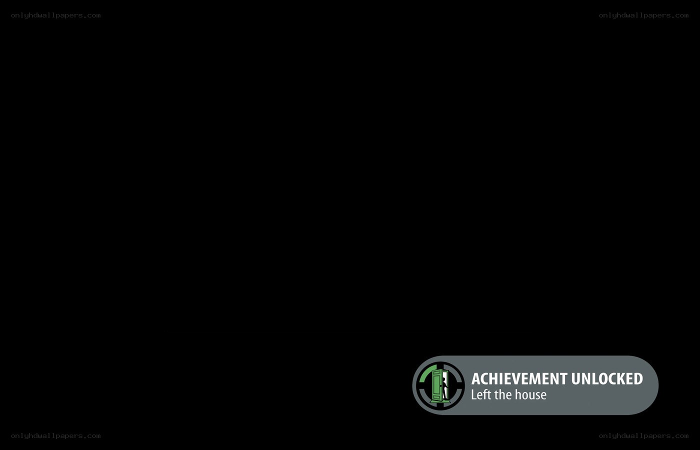 Achievement unlocked notification