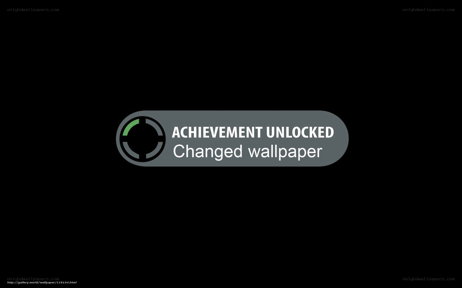 Achievement unlocked notification