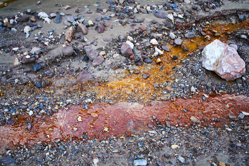 Acidic Stream on Rocks