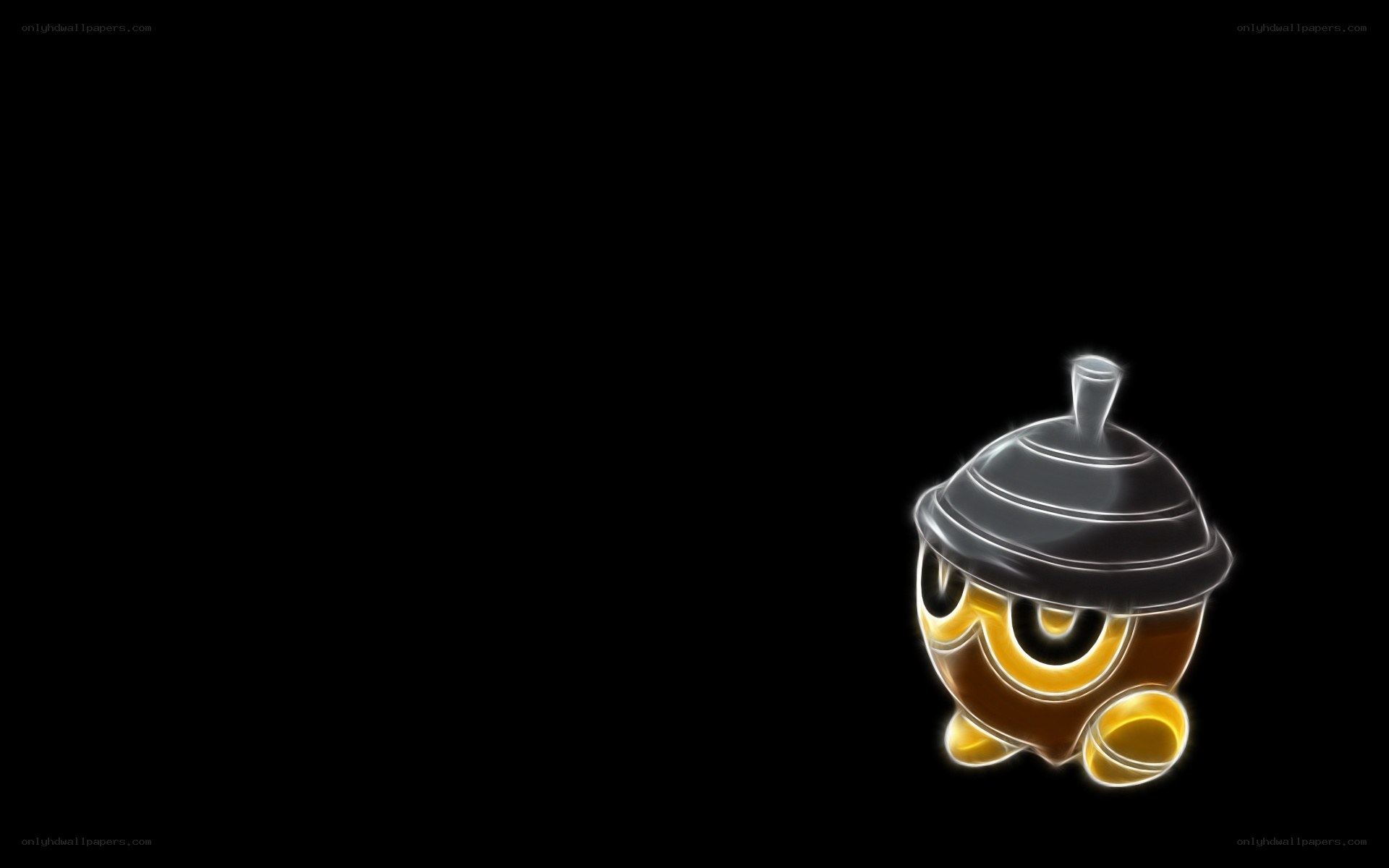 Acorn Pokémon glowing