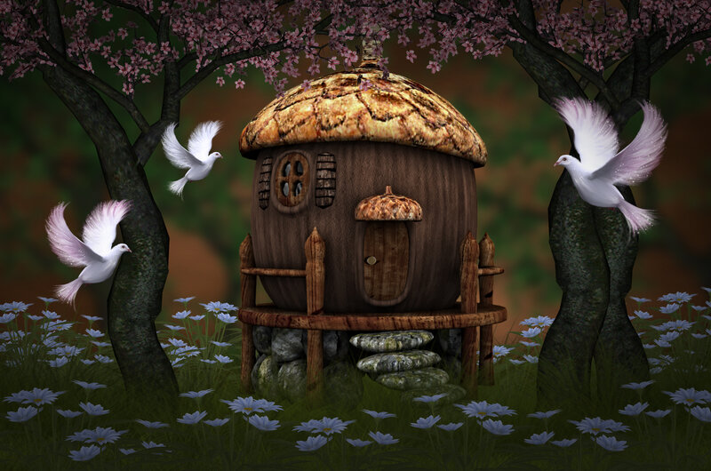 Acorn-shaped House