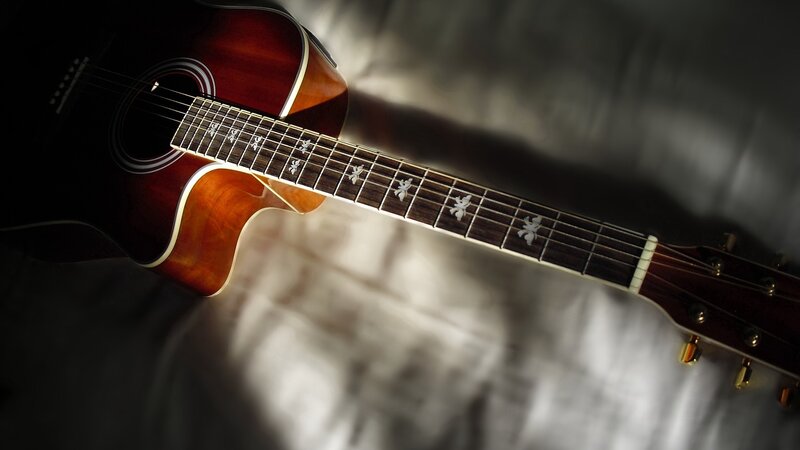 Acoustic Guitar — Brown, Dramatic