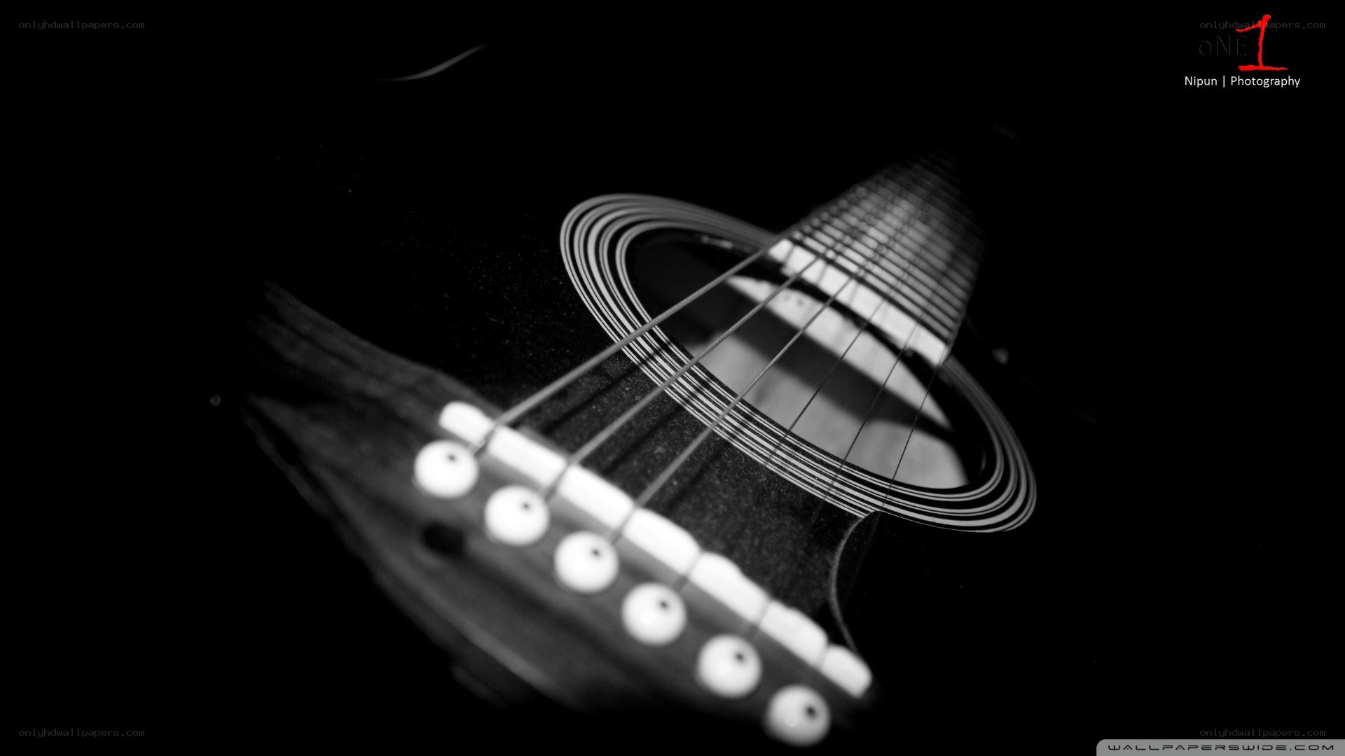 acoustic guitar close-up