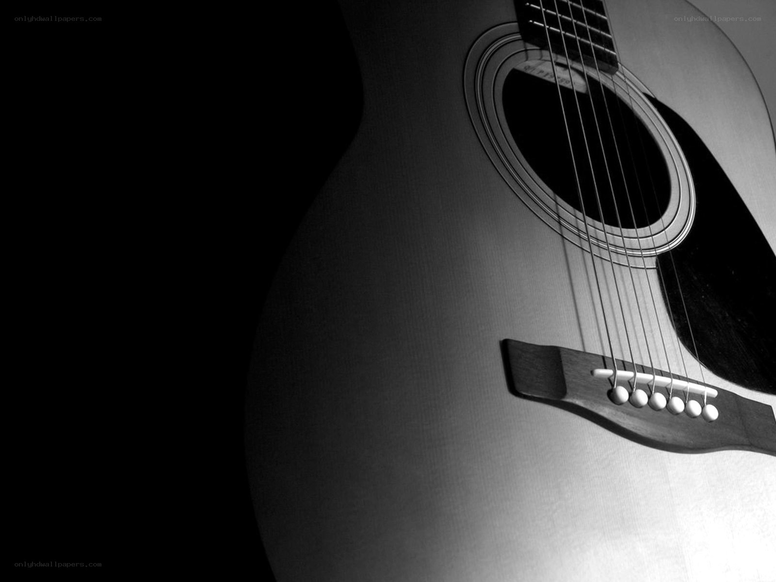 acoustic guitar close-up