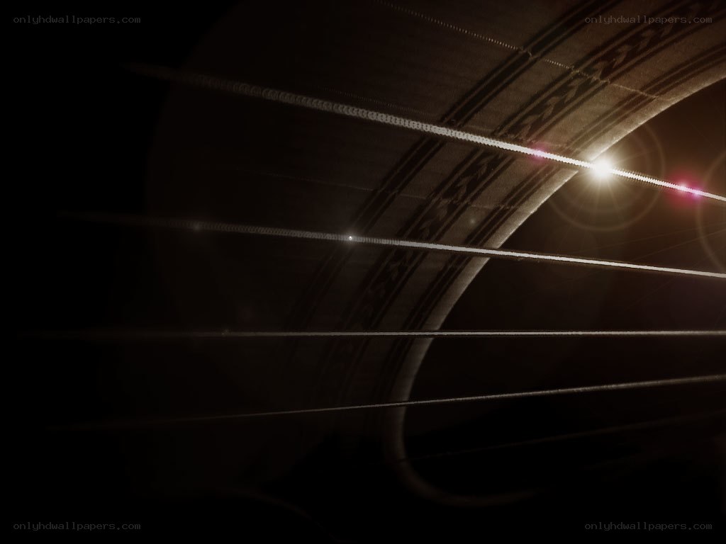 acoustic guitar strings close-up