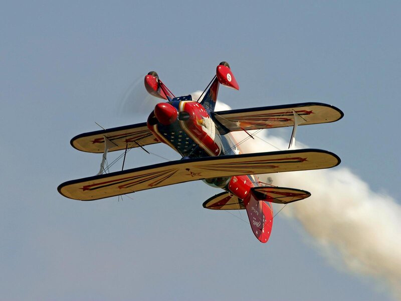Acrobatic Biplane