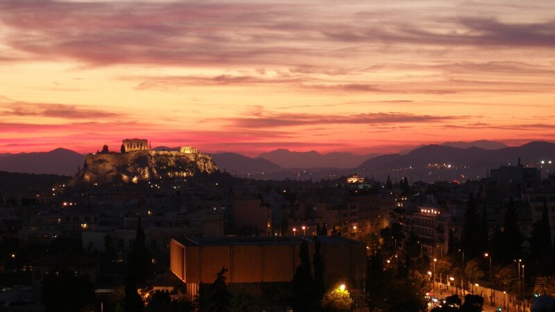 Acropolis at Dusk