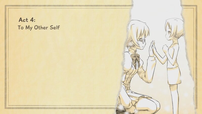 Act 4: To My Other Self