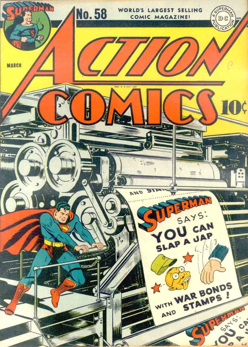 Action Comics No. 58 cover