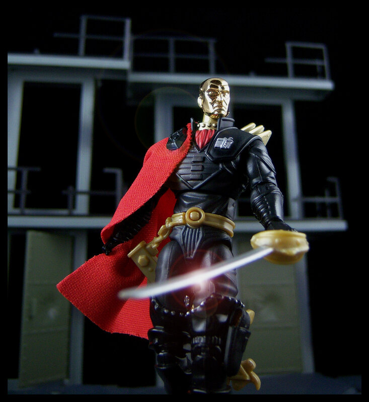 action figure with sword