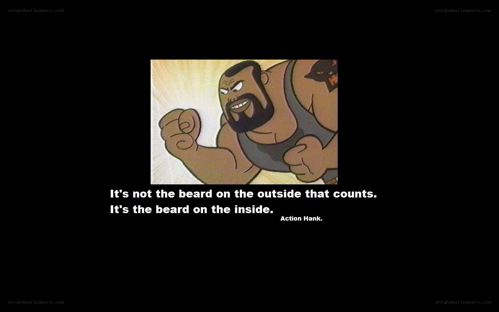 Action Hank quote image