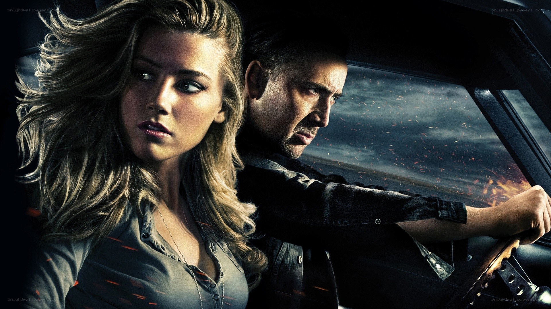 action movie car scene