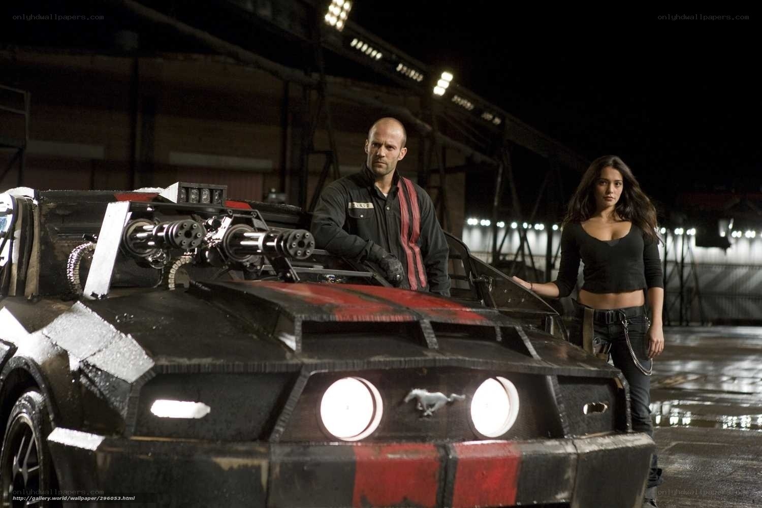 action movie car scene