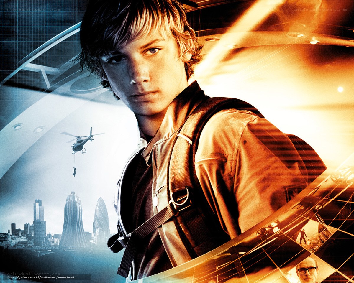 action movie poster with young man