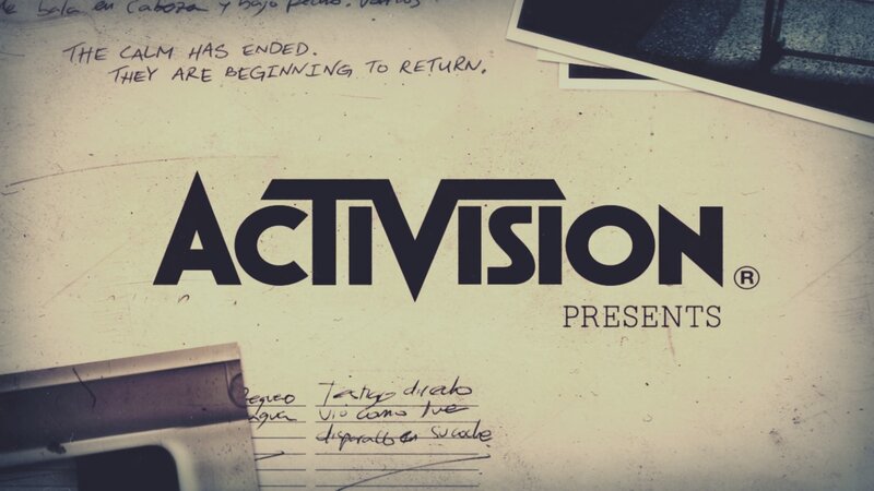 Activision Logo on Paper
