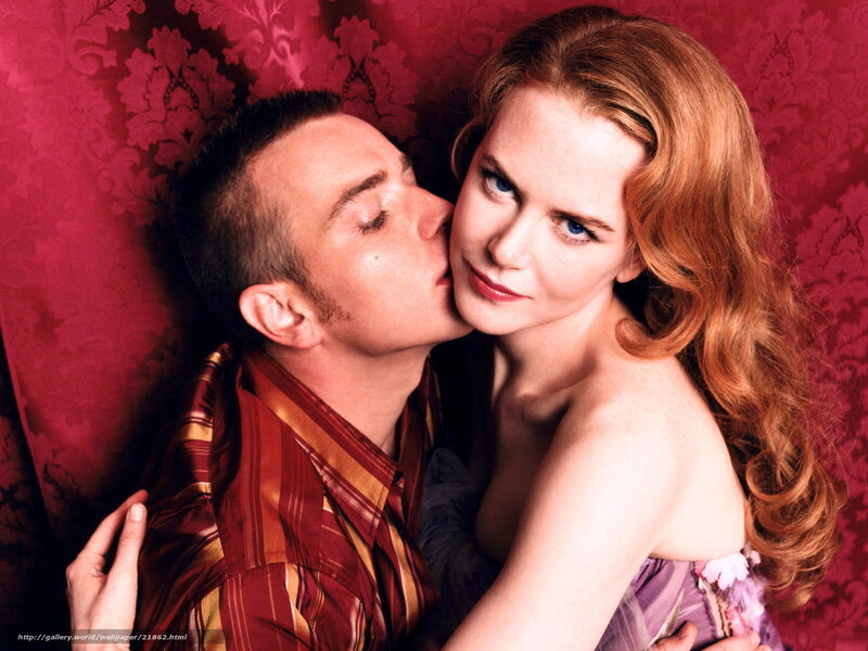 actor couple in intimate pose