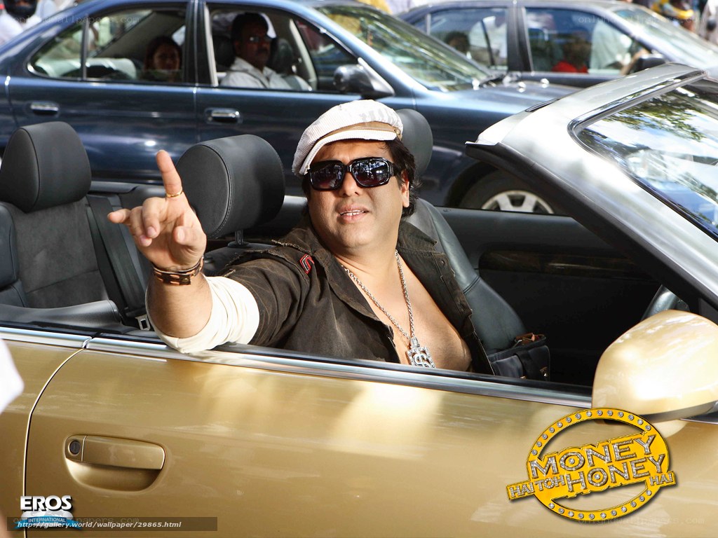 Actor in convertible car
