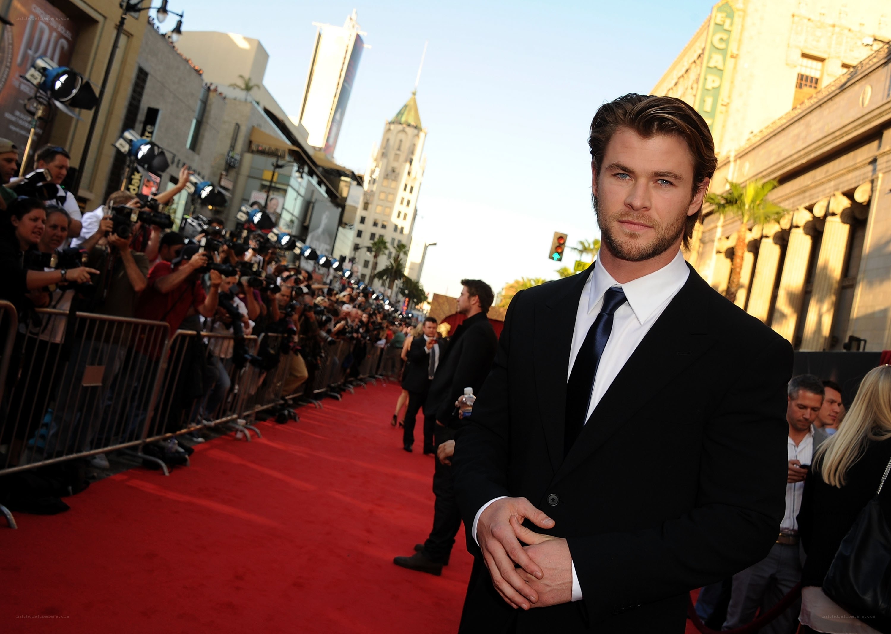 actor on red carpet