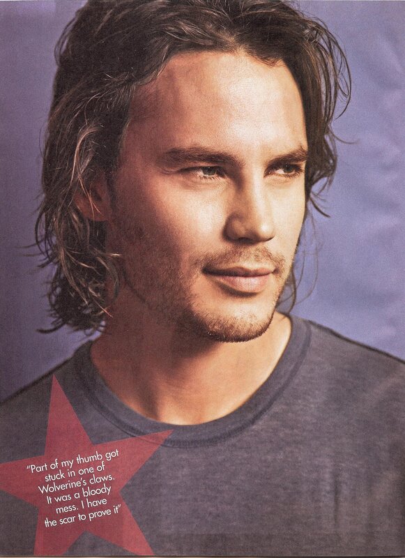 actor with long hair portrait