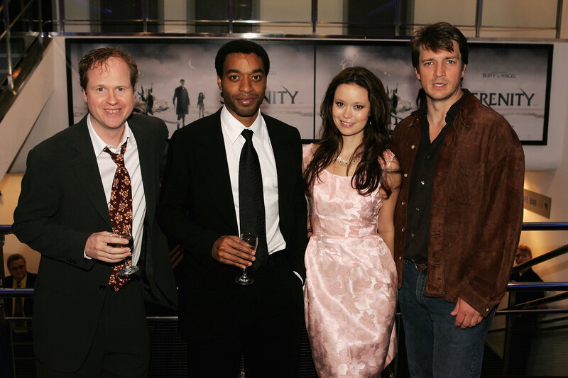 Actors at a movie premiere