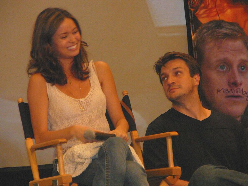 Actors at a panel discussion