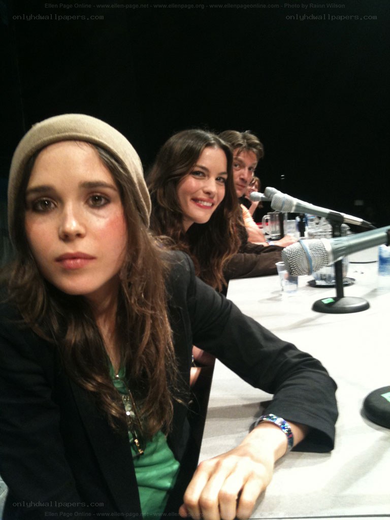 Actors at a panel discussion