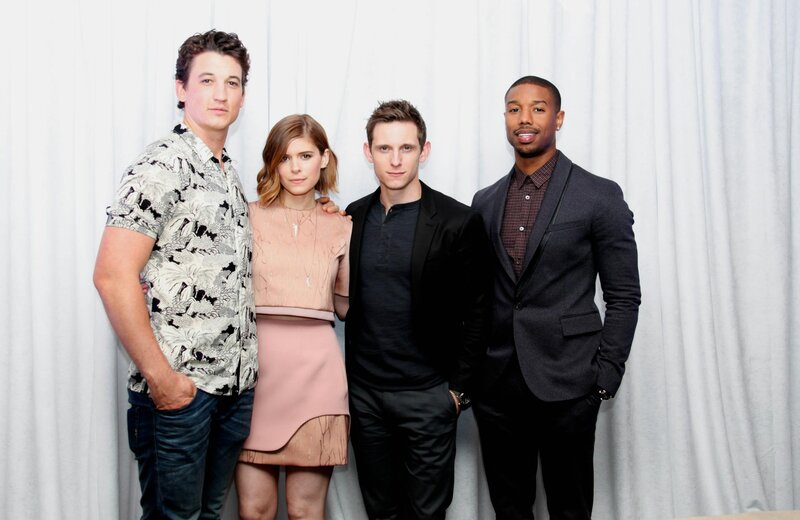 actors at a press event
