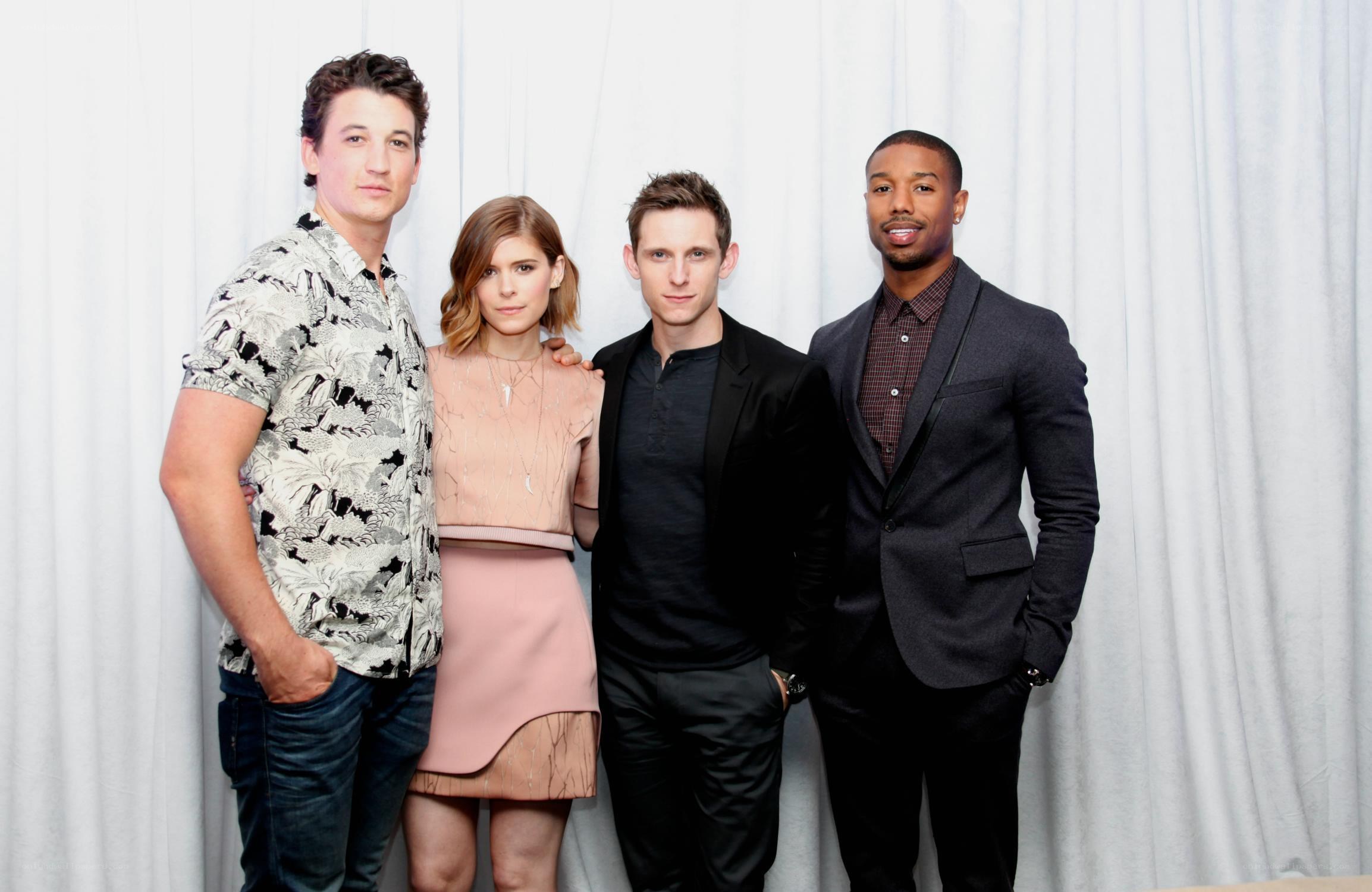 actors at a press event