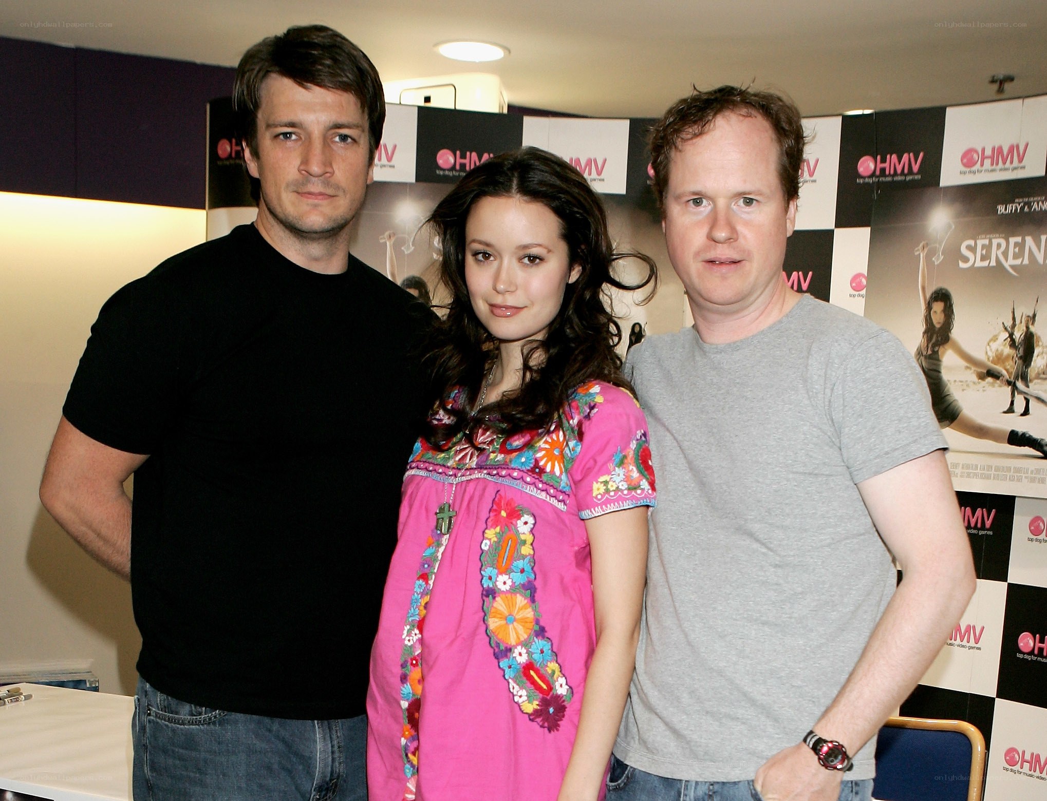 Actors at a promotional event