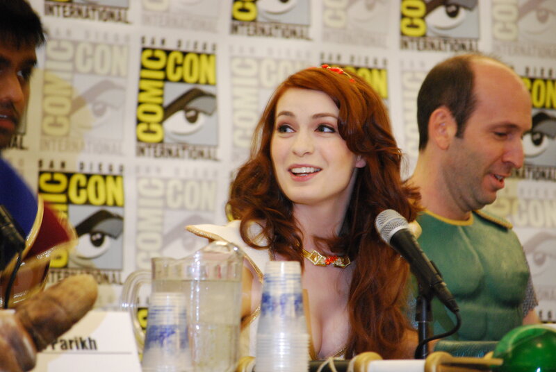 Actors at Comic-Con panel