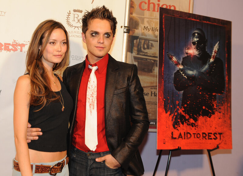 actors at horror movie premiere