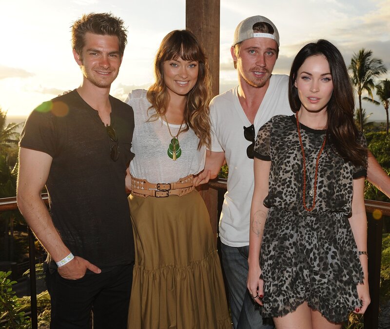 actors at outdoor event