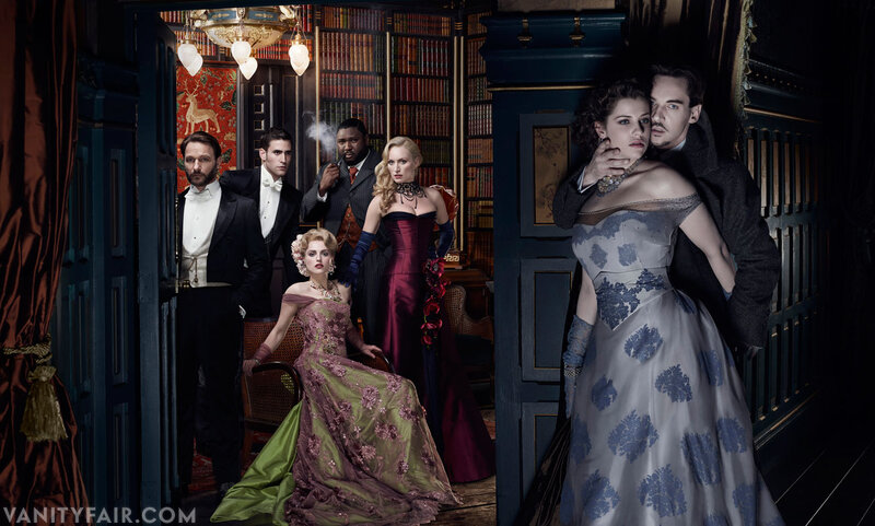 Actors in Formal Wear — Blue