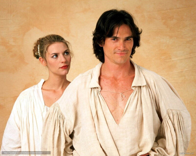 Actors in period costumes