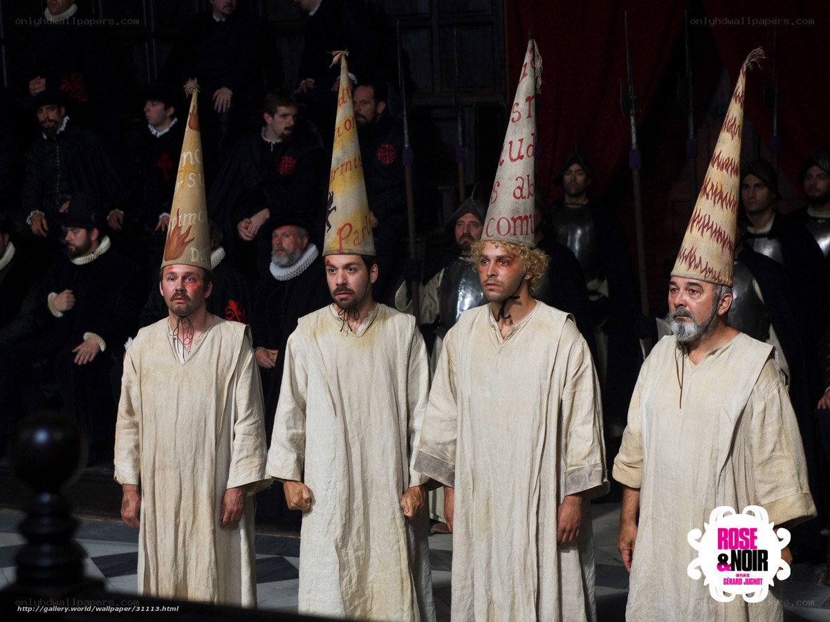 Actors in theatrical performance