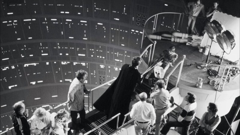 Actors on a Film Set — Black, Behind-the-scenes