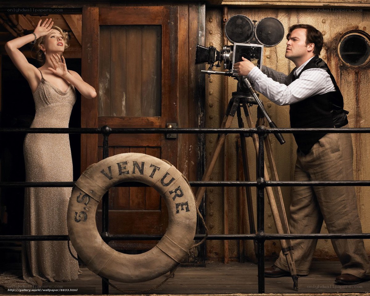 Actors on a ship deck