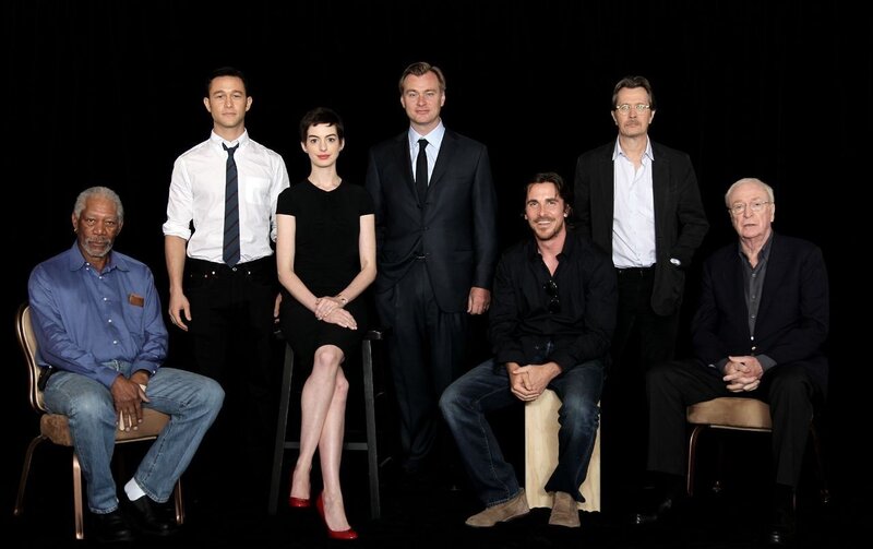 Actors Posing Together — Black