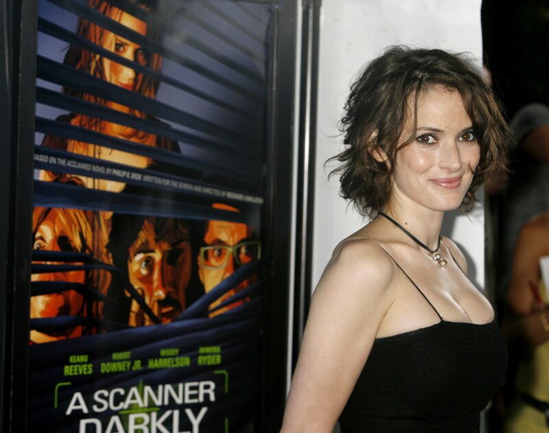 actress at movie premiere